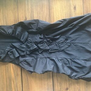 Elegant Black Ruffled Top